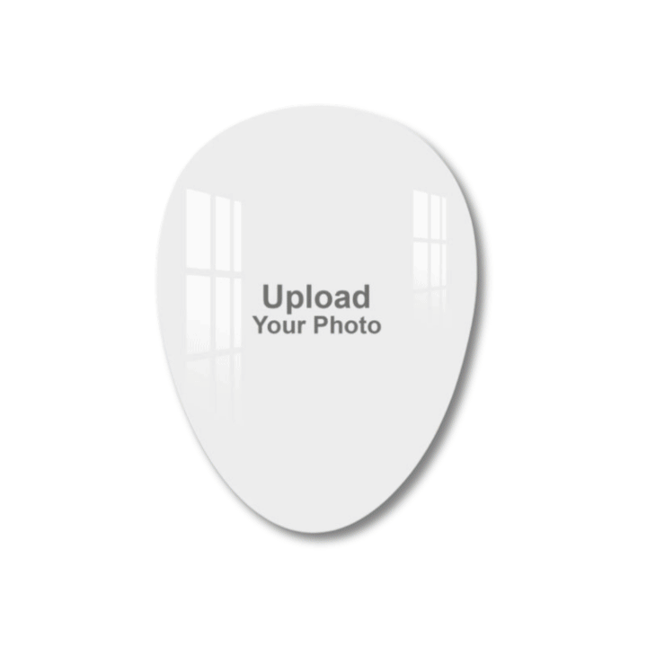 Egg Shape Portrait Acrylic Wall Photo