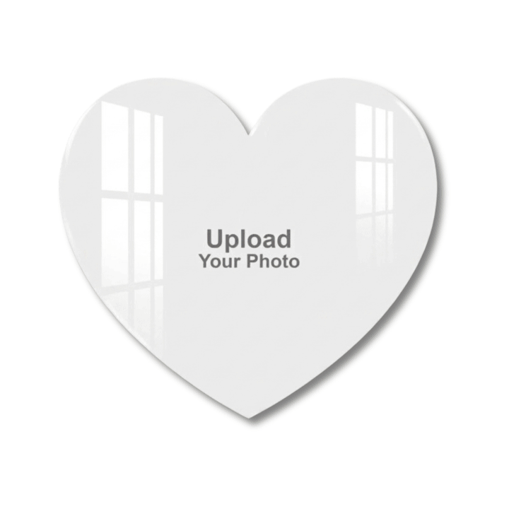 Heart Shape Acrylic Wall Photo