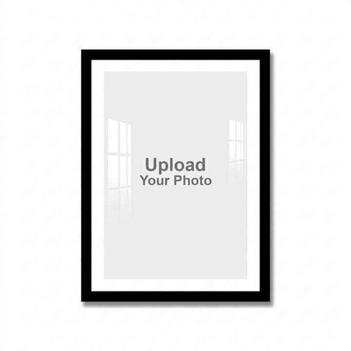 Portrait Acrylic Wall Photo Dual Border