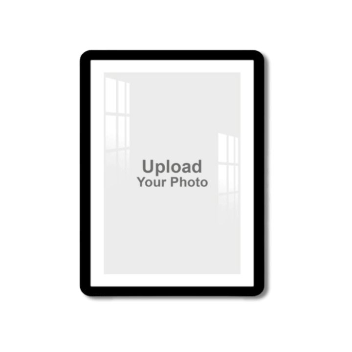 Rounded Edge Portrait Acrylic Dual Border Wall Photo