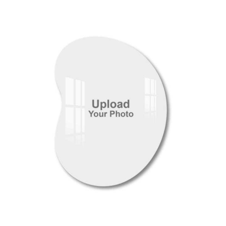Bean Shape Portrait Acrylic Wall Photo