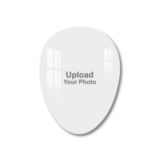 Egg Shape Portrait Acrylic Wall Photo