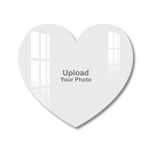 Heart Shape Acrylic Wall Photo