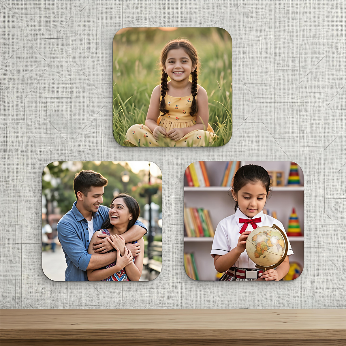 Square Round Acrylic Wall Gallery