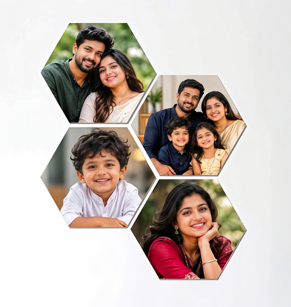 Hexa Acrylic Wall Gallery