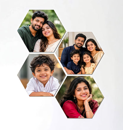 Hexa Acrylic Wall Gallery