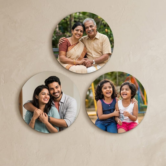 Round Acrylic Wall Gallery