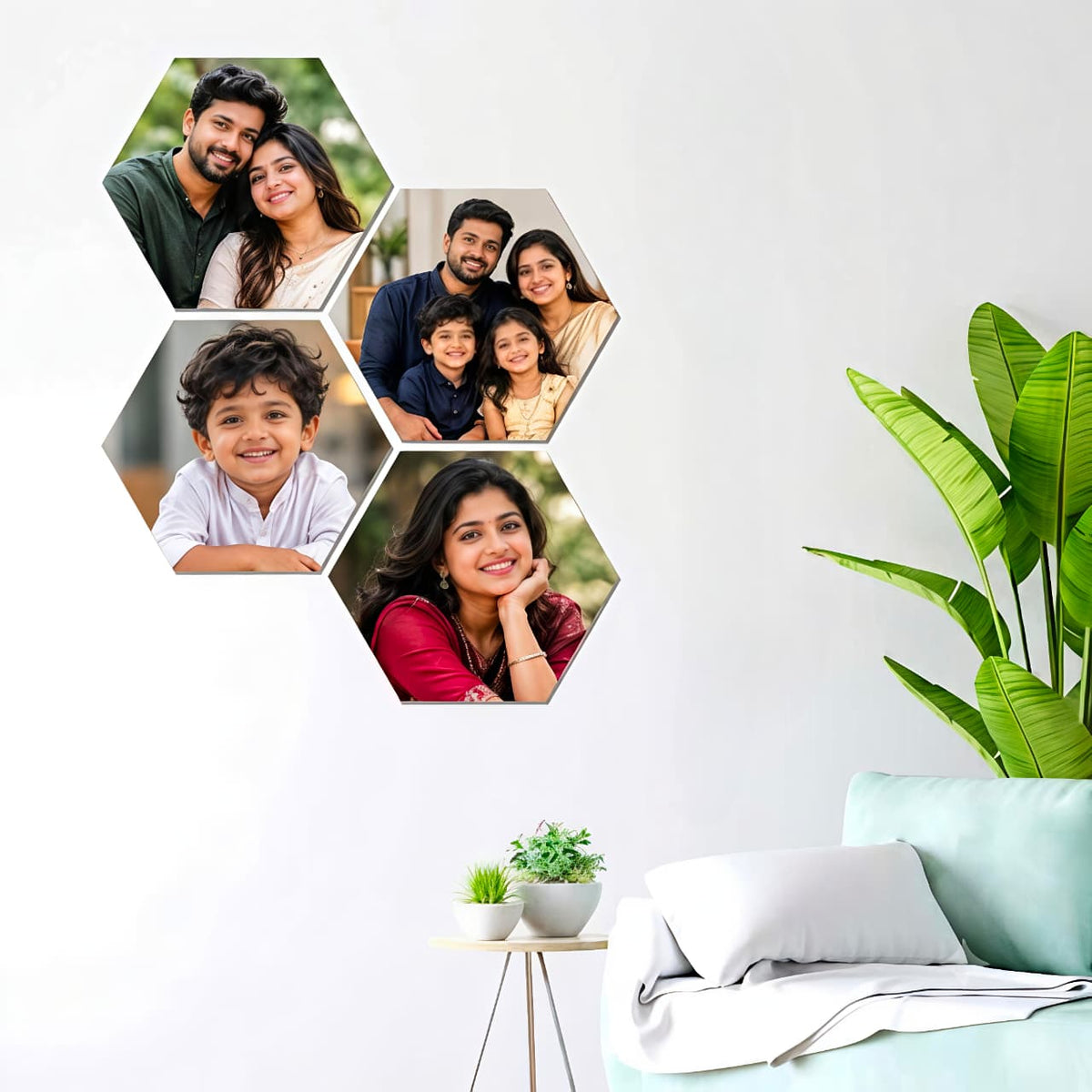 Hexa Acrylic Wall Gallery