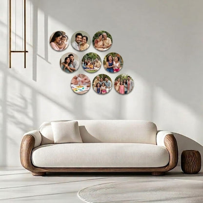 Round Acrylic Wall Gallery